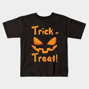Halloween trick or treat ghost Kids T-Shirt